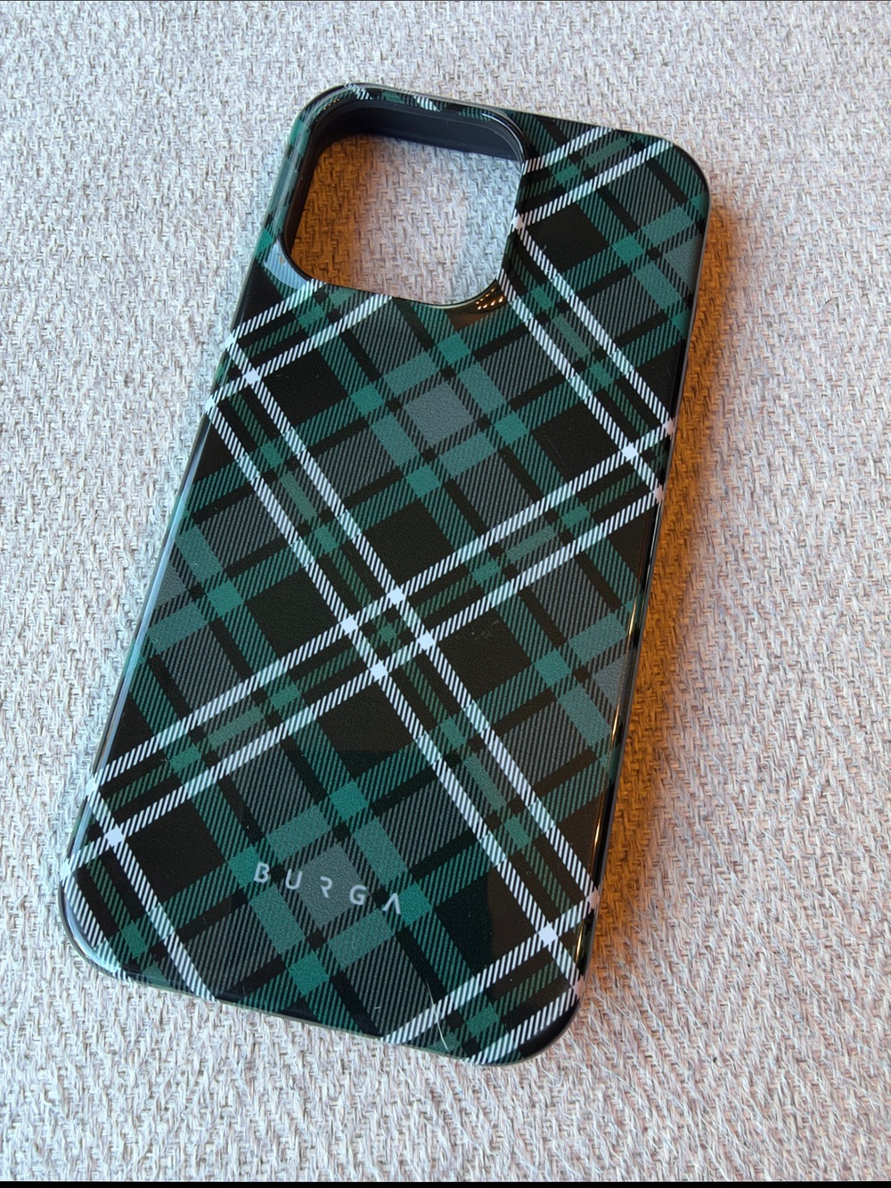 Burga Plaid iPhone 15 Pro Max